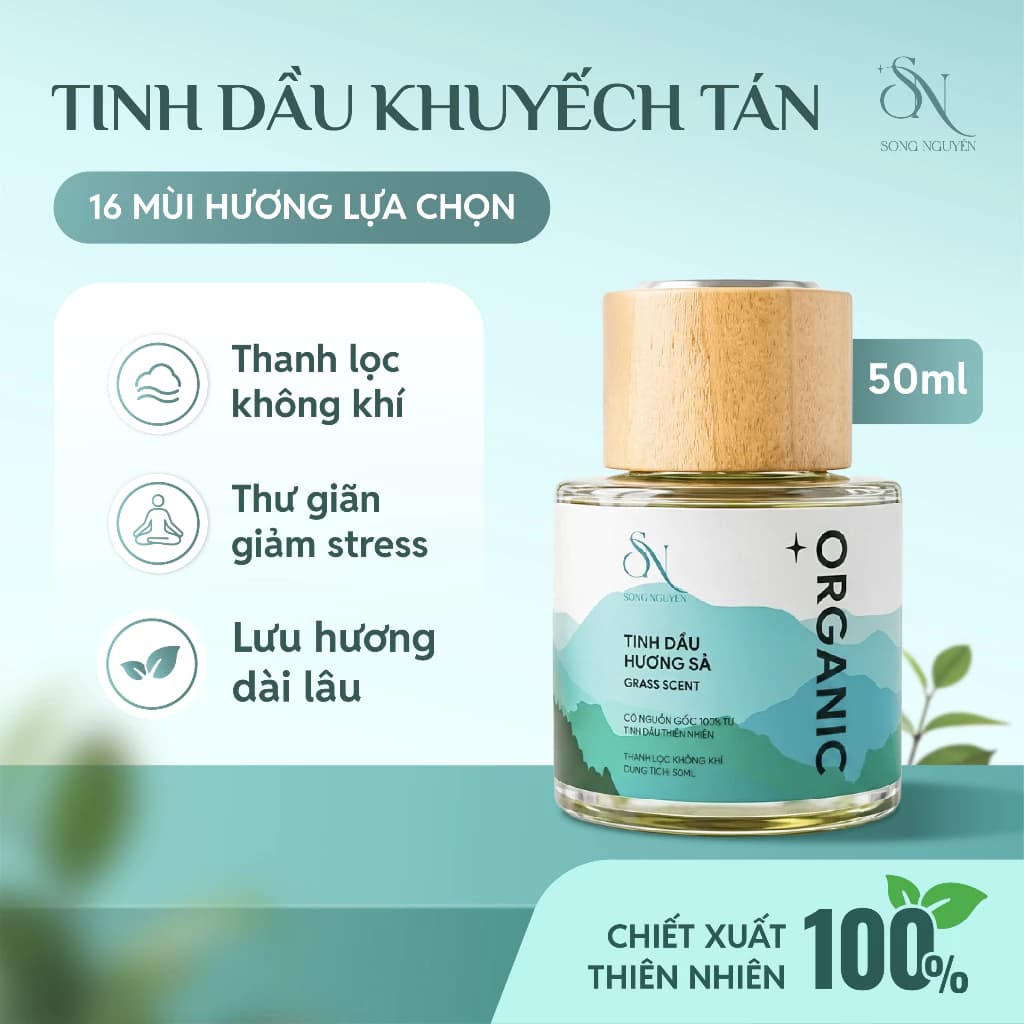 Tinh Dầu Cắm Que Xông Thơm Phòng 50ml