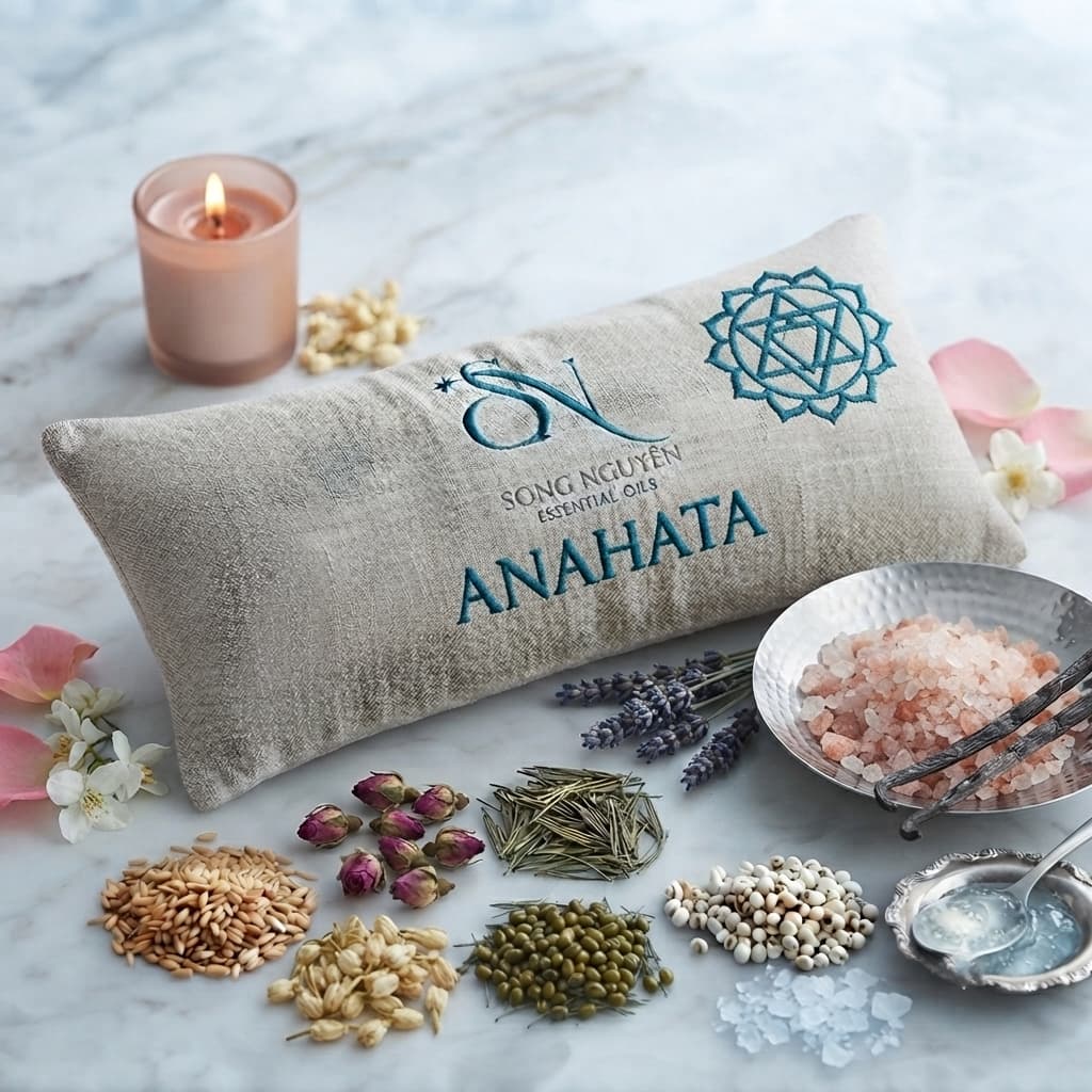 Gối thảo dược: Luân Xa Tim – Anahata