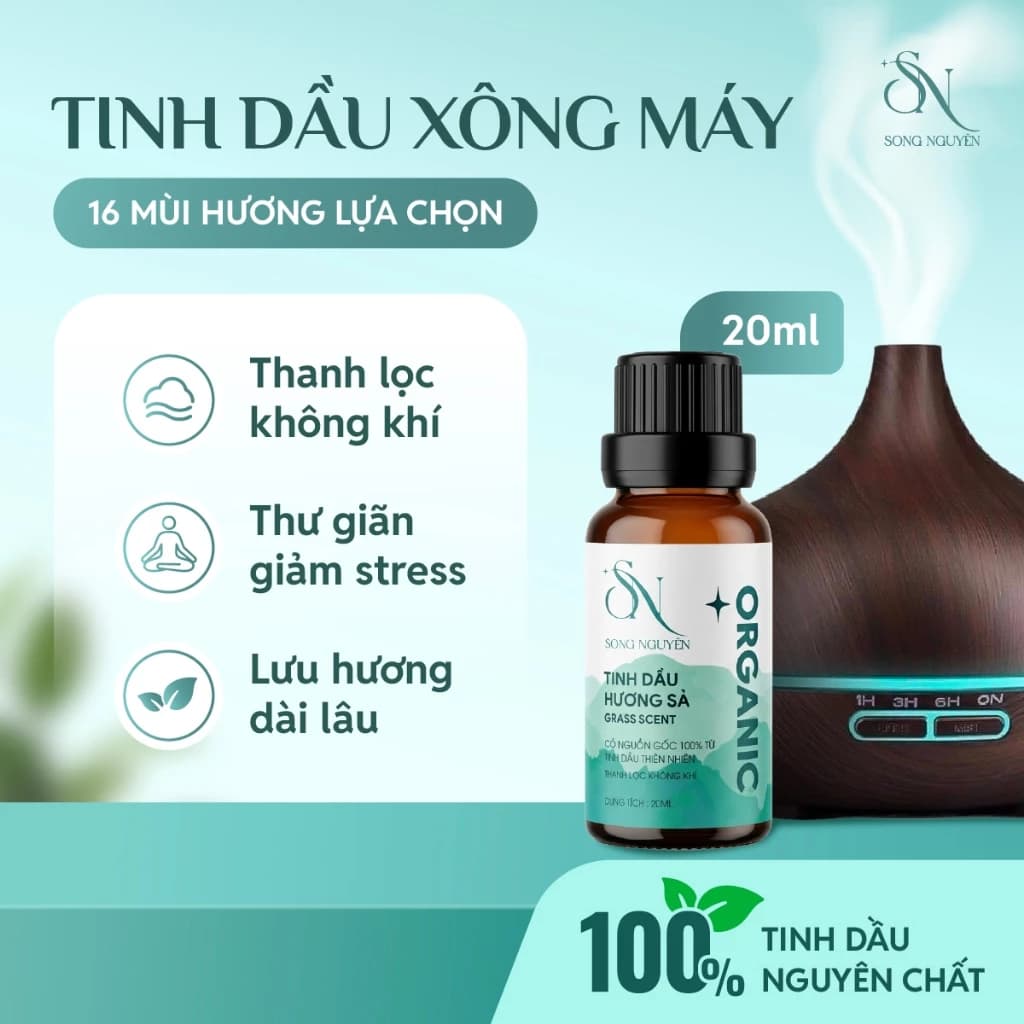 Tinh Dầu Máy Xông Thơm Phòng 20ml