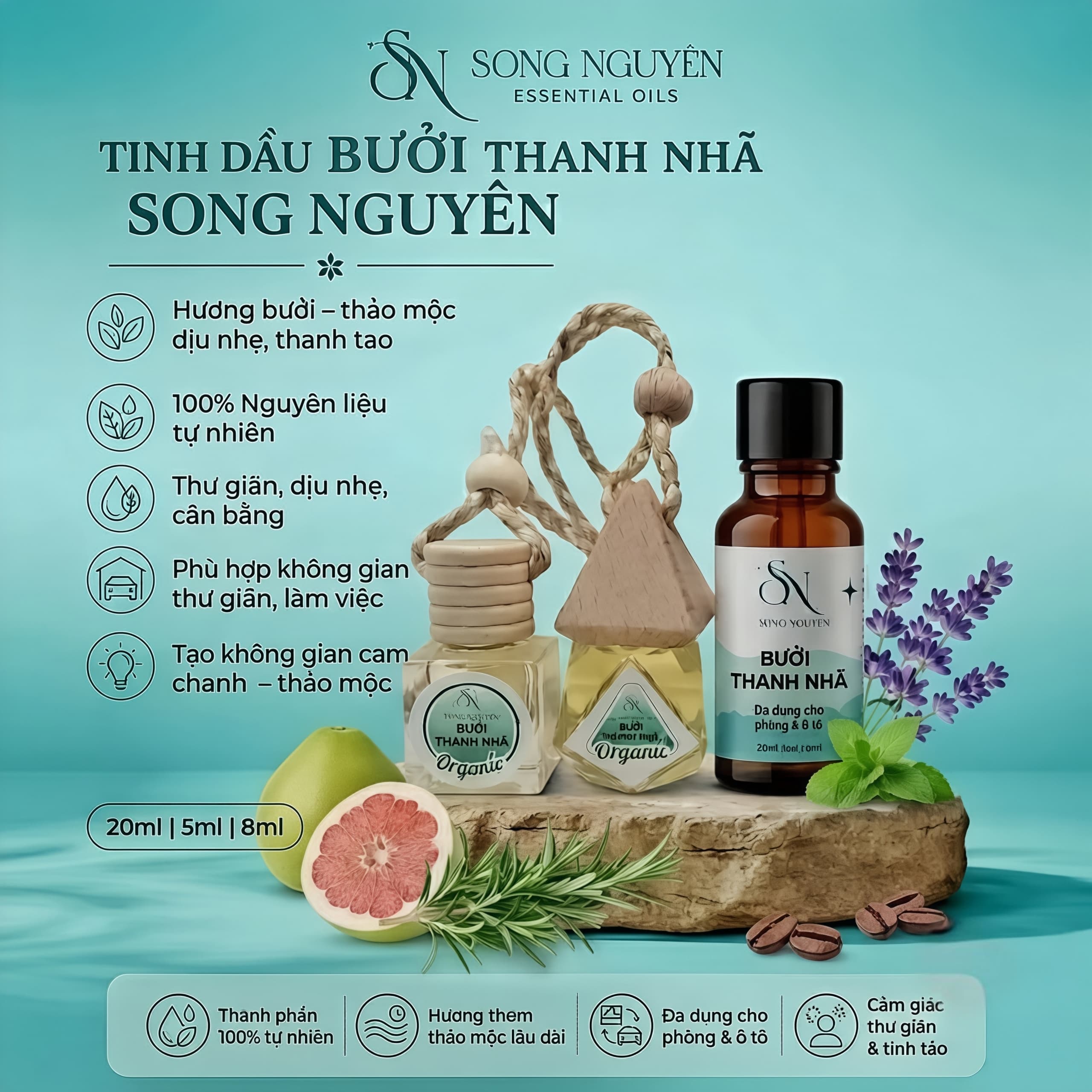 Bưởi Thanh Nhã Song Nguyên