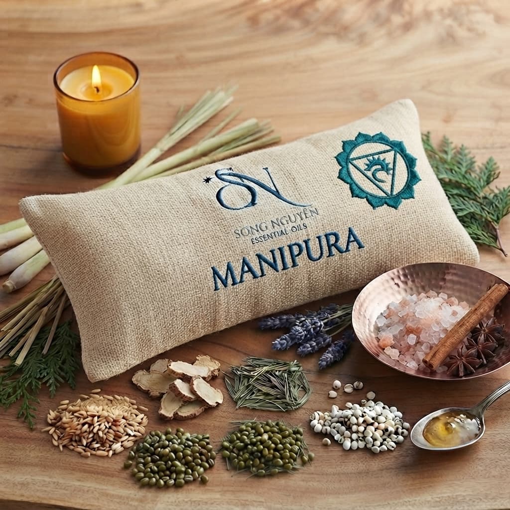 Gối thảo dược: Luân Xa Đám Rối Mặt Trời – Manipura